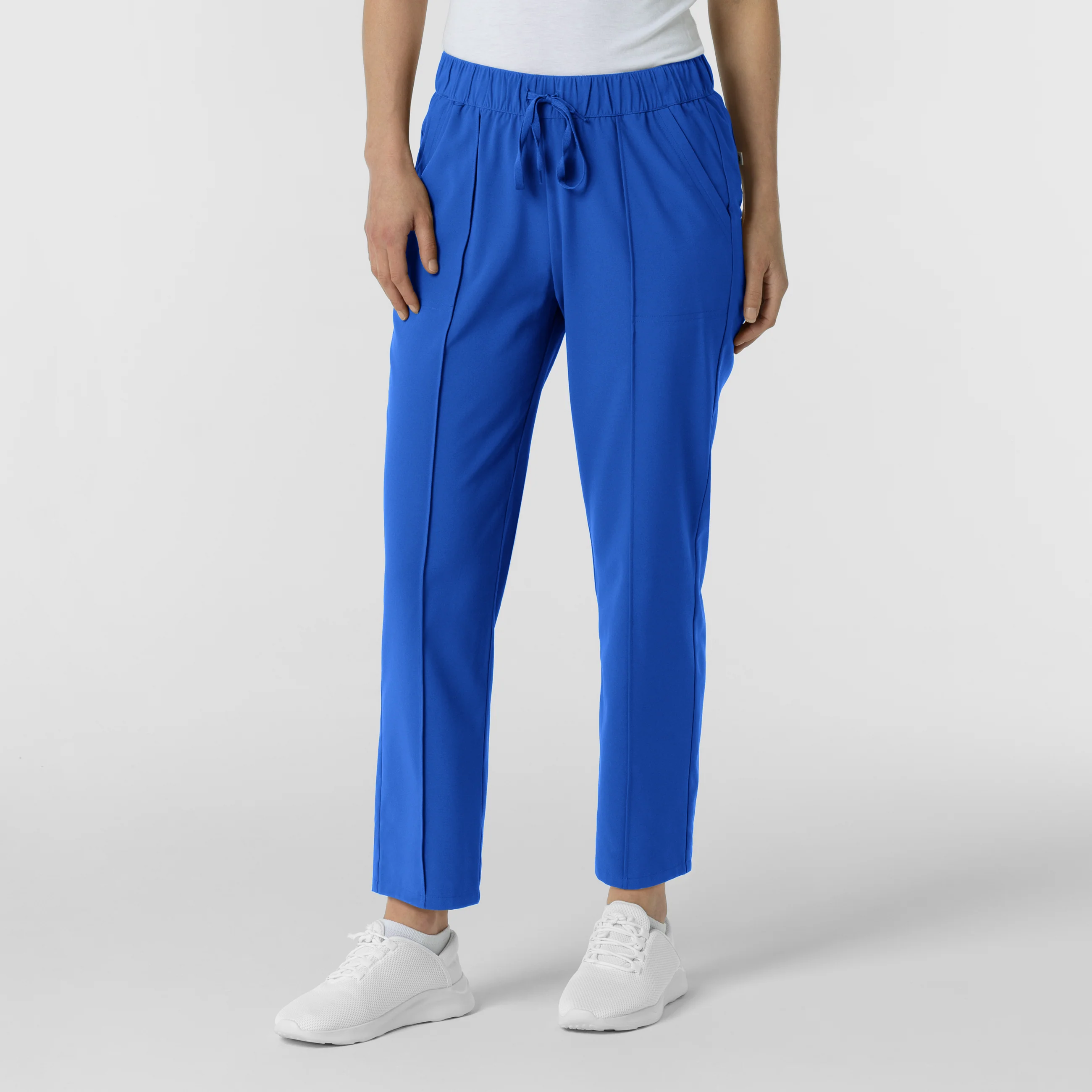 RENEW Edit Women's Tapered Ankle Scrub Trouser - Royal - Image 3