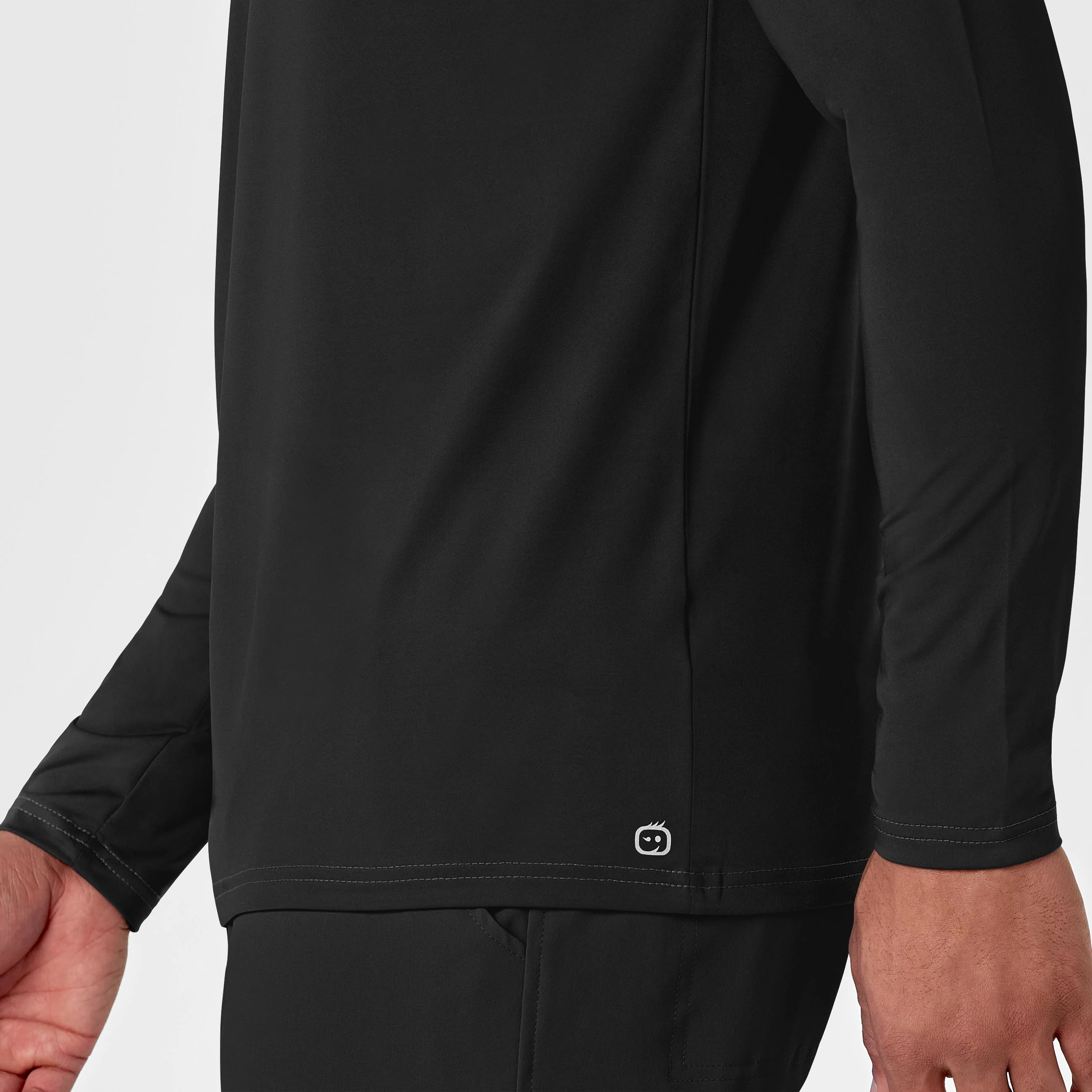 Men's Performance Long Sleeve Tee - Black - Image 6