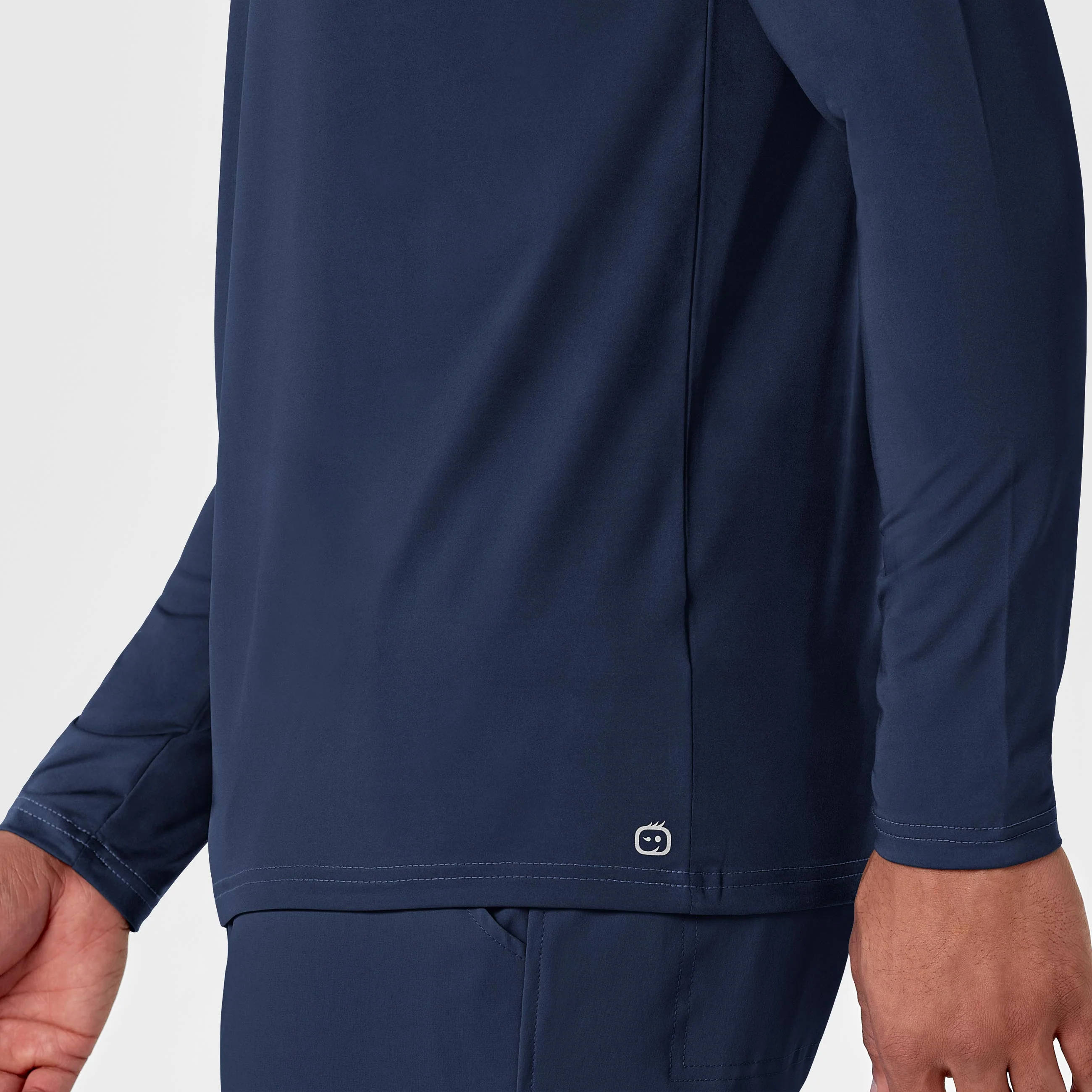 Men's Performance Long Sleeve Tee - Navy - Image 6