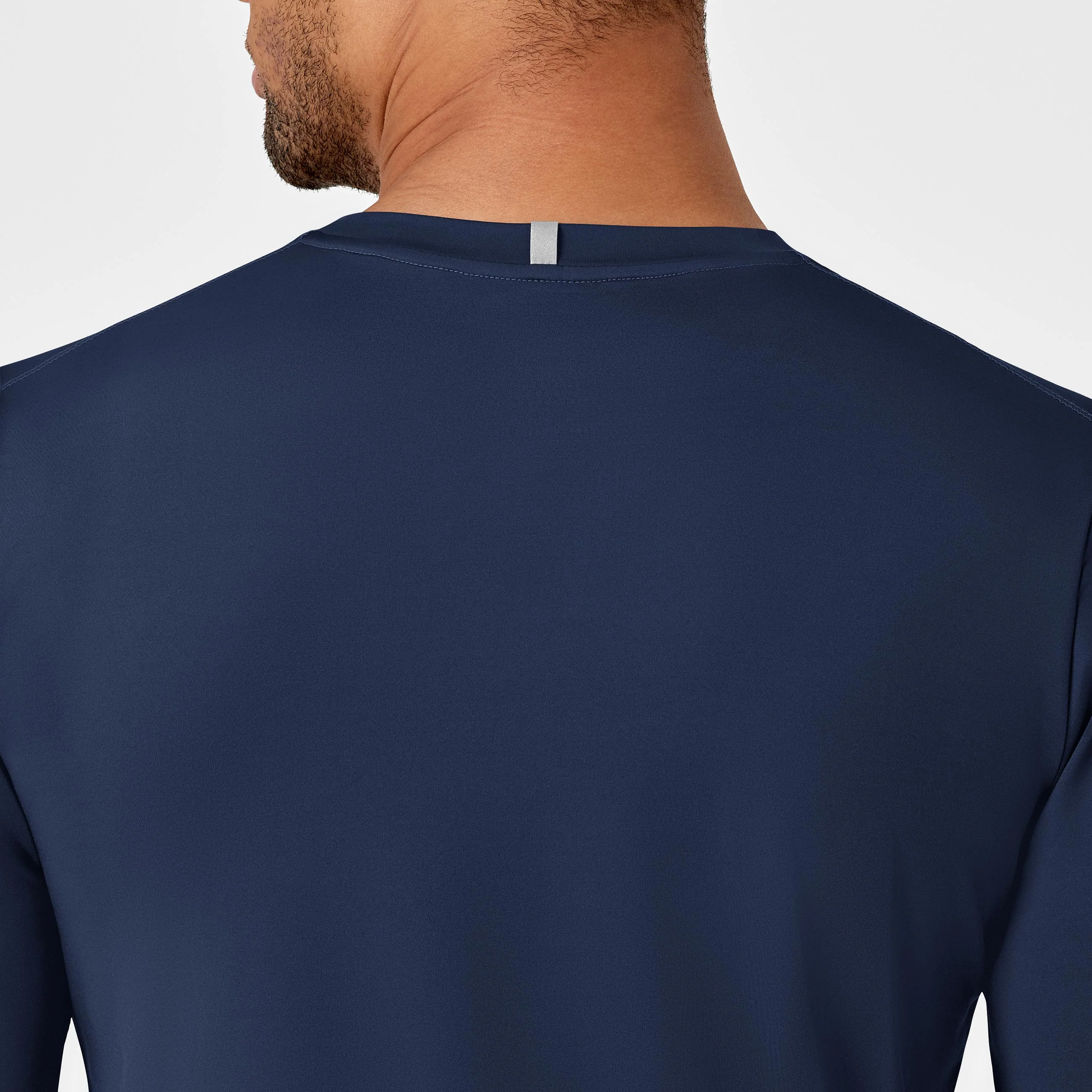 Men's Performance Long Sleeve Tee - Navy - Image 7