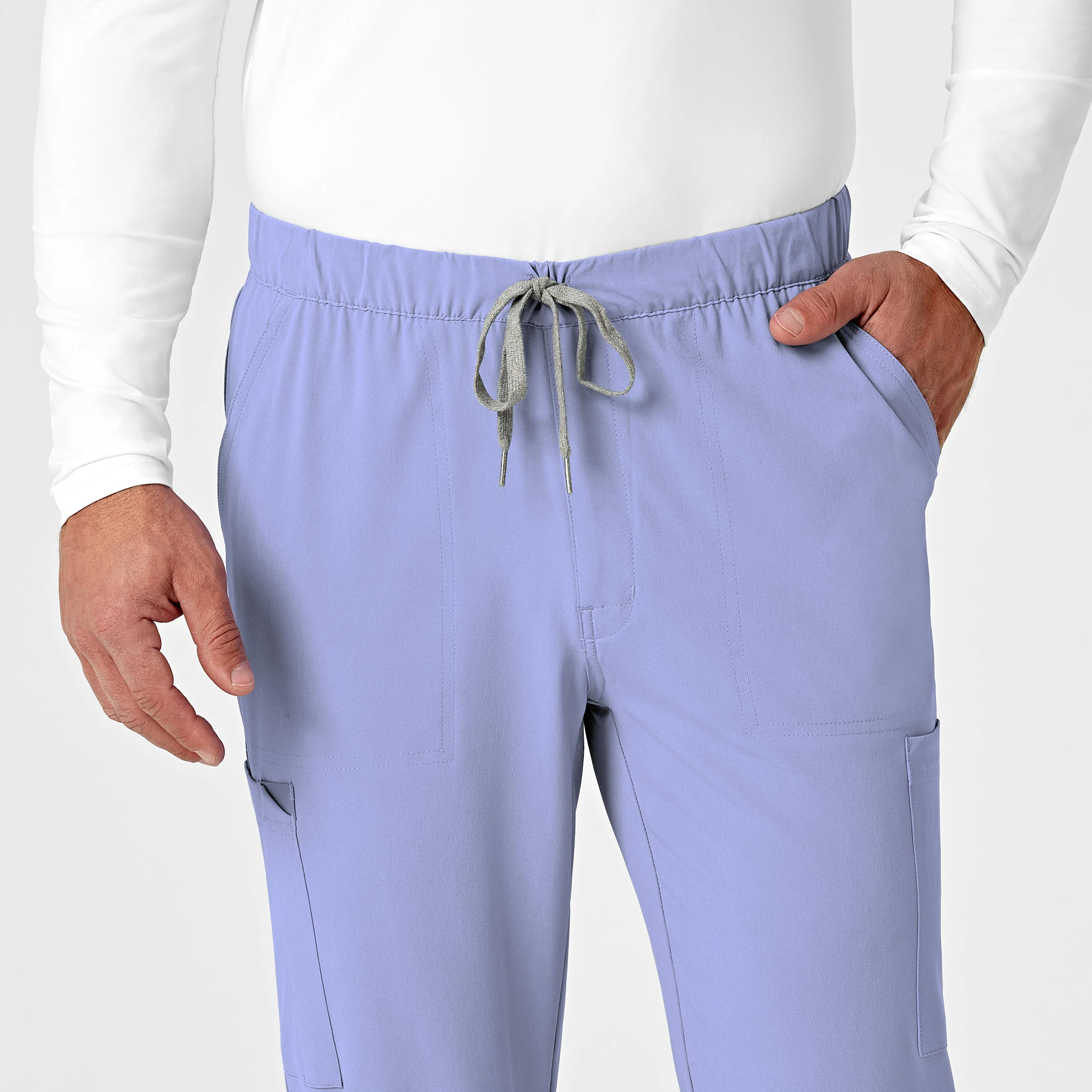 RENEW Men's Jogger Scrub Pant - Ceil Blue - Image 5