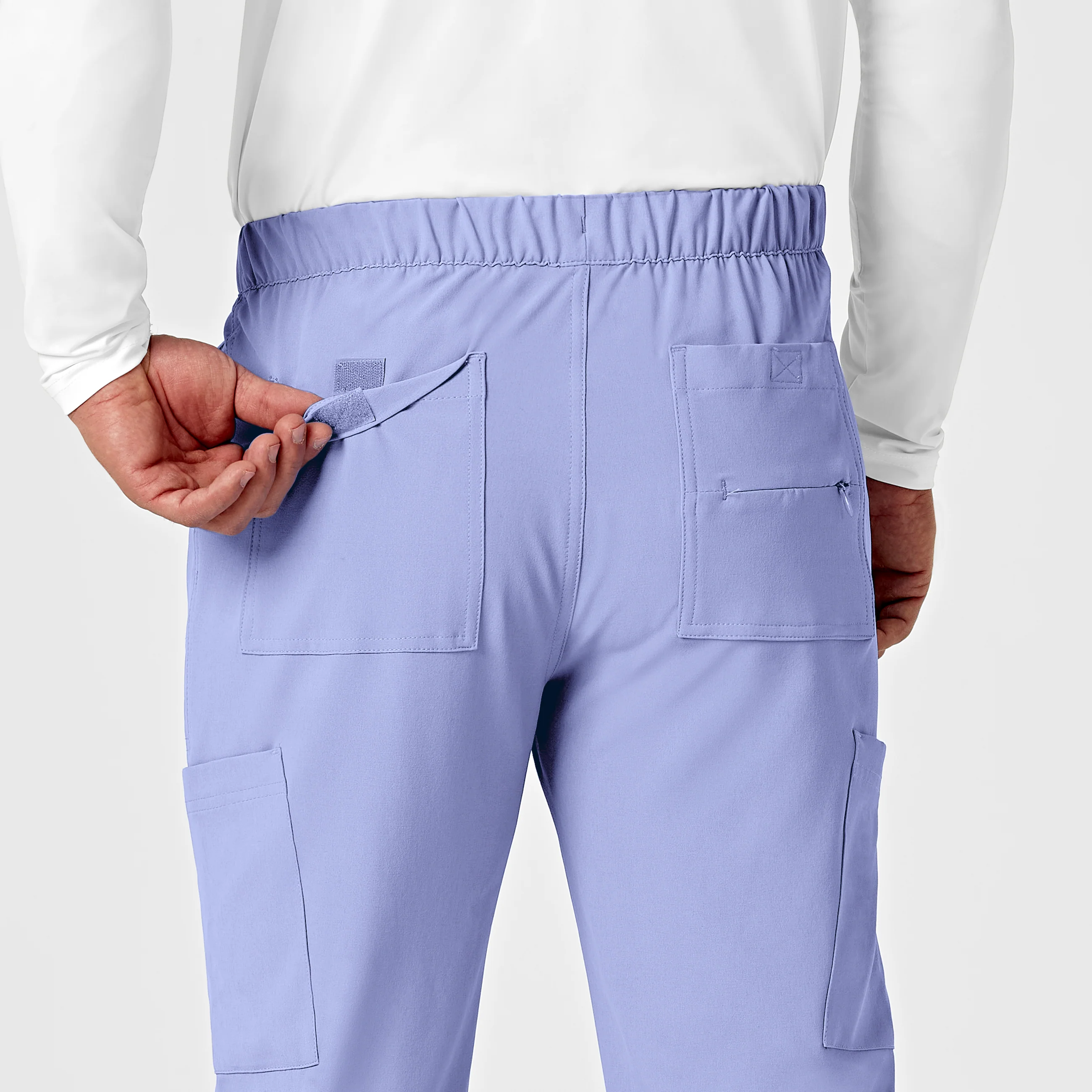 RENEW Men's Jogger Scrub Pant - Ceil Blue - Image 9