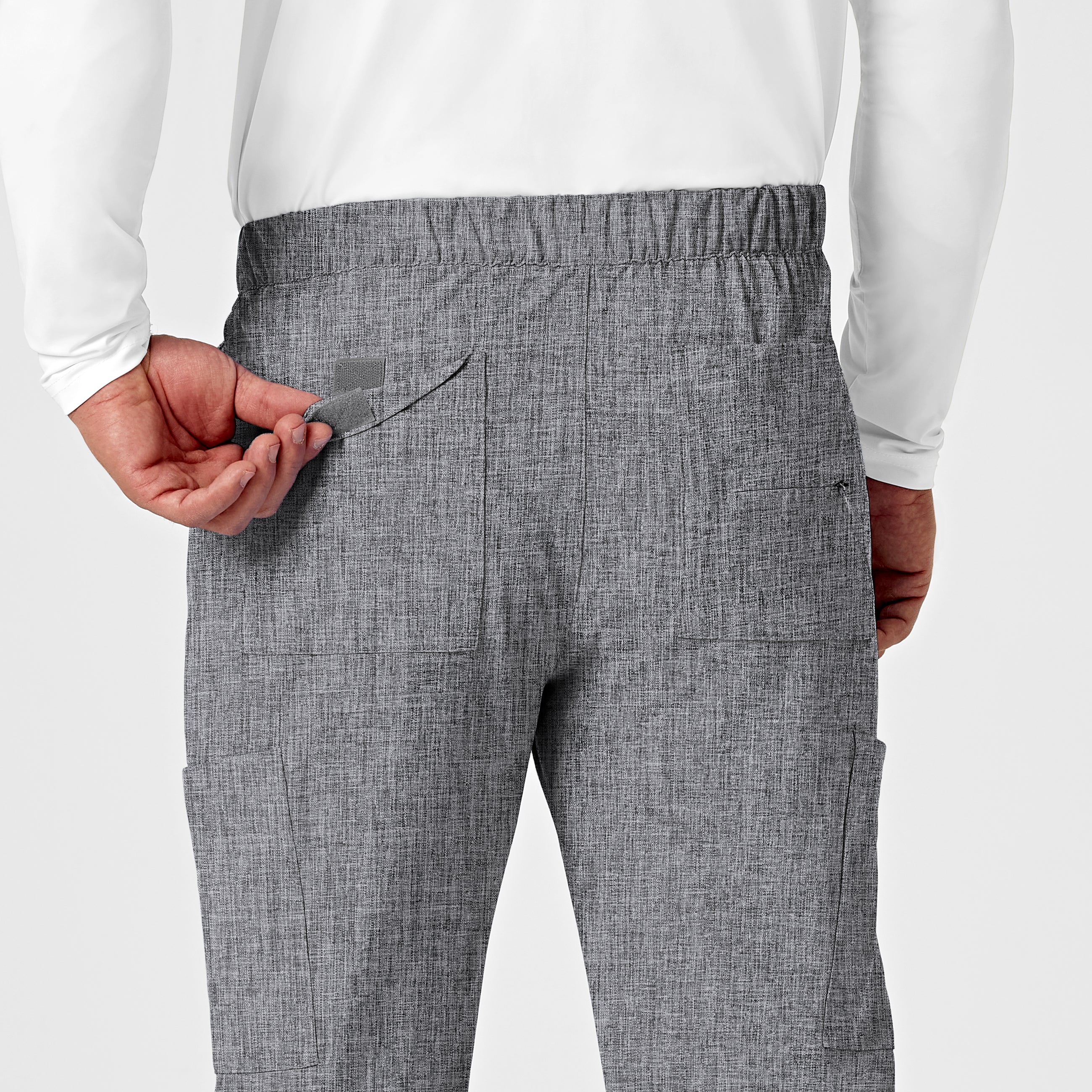 RENEW Men's Jogger Scrub Pant - Grey Heather - Image 9