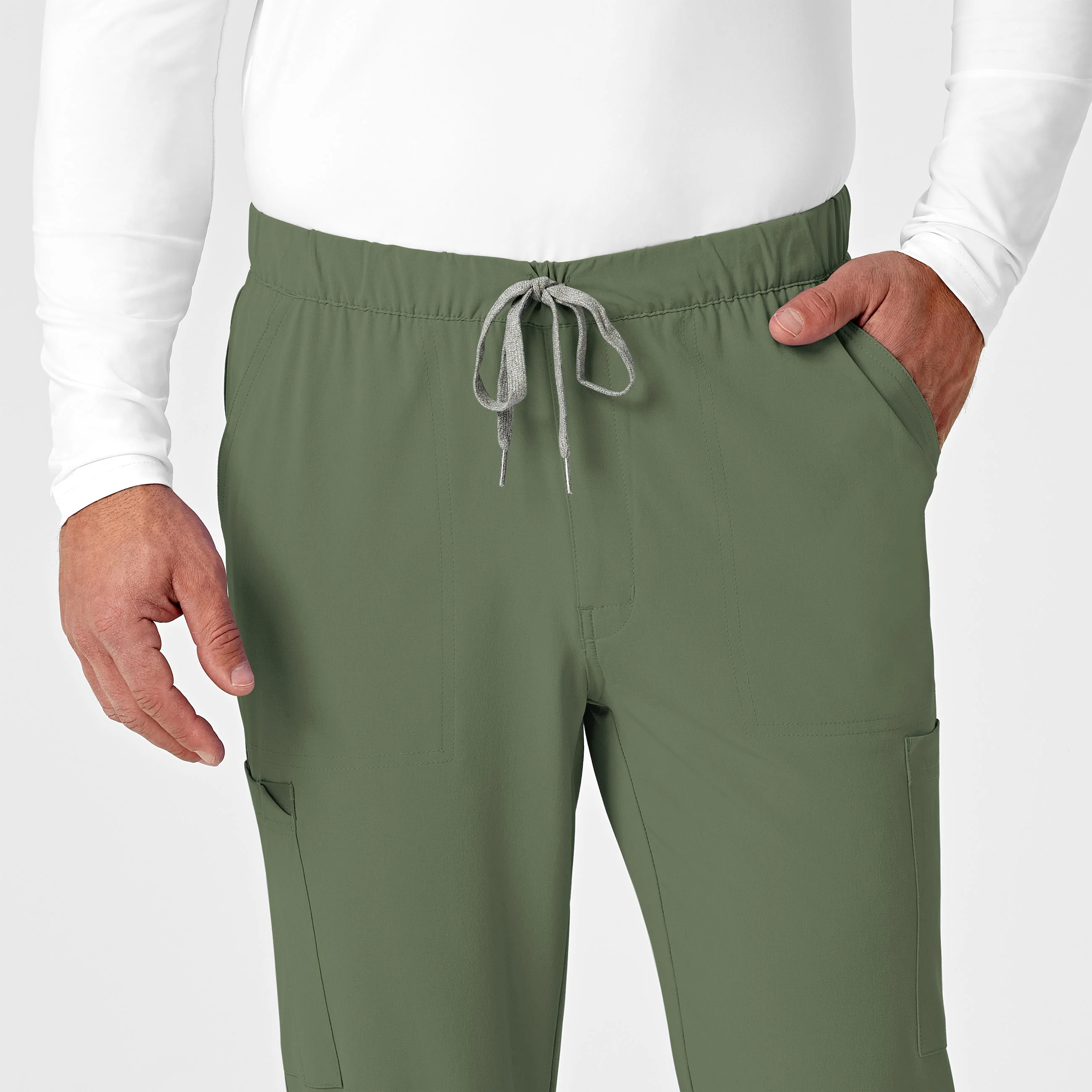 RENEW Men's Jogger Scrub Pant - Olive - Image 5
