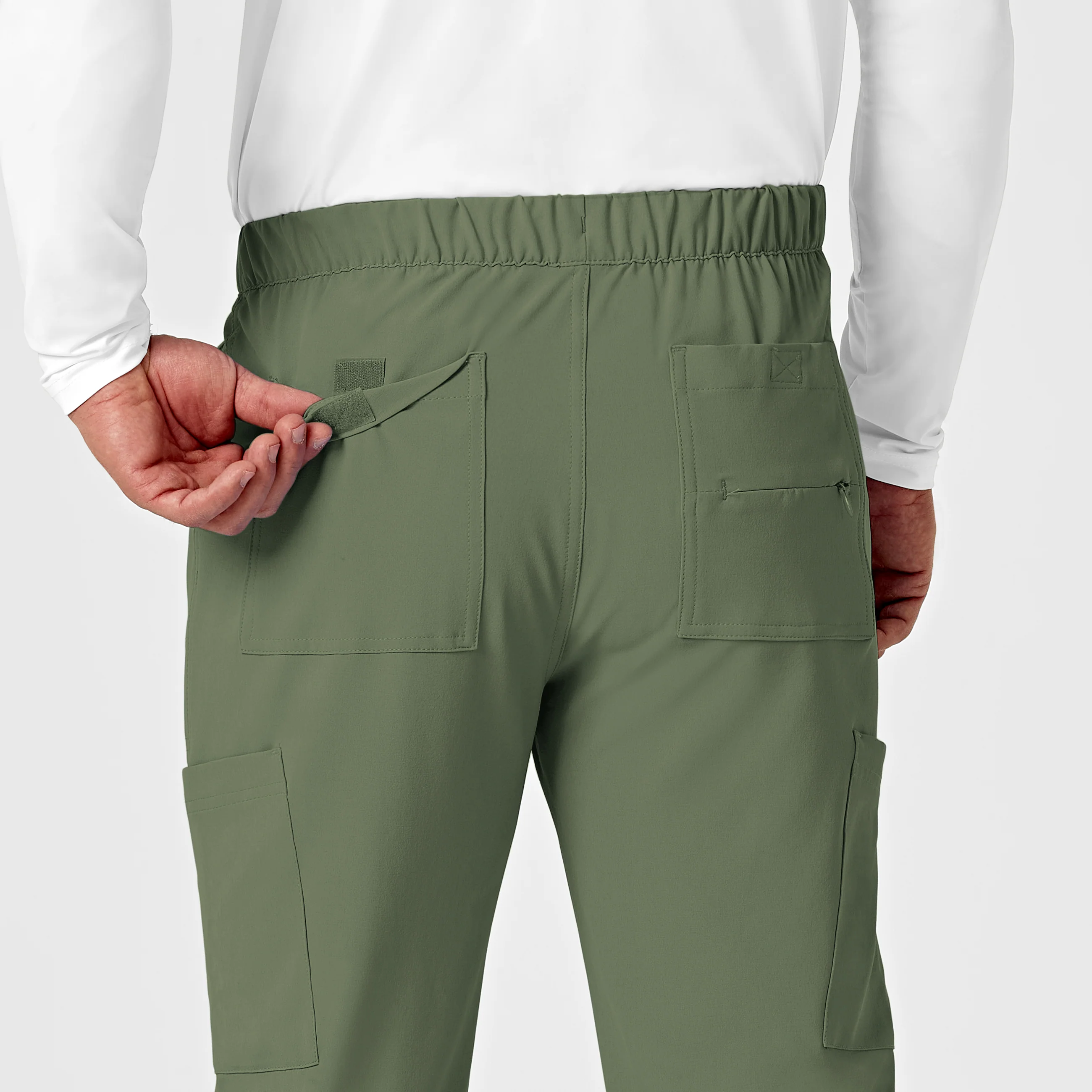 RENEW Men's Jogger Scrub Pant - Olive - Image 9