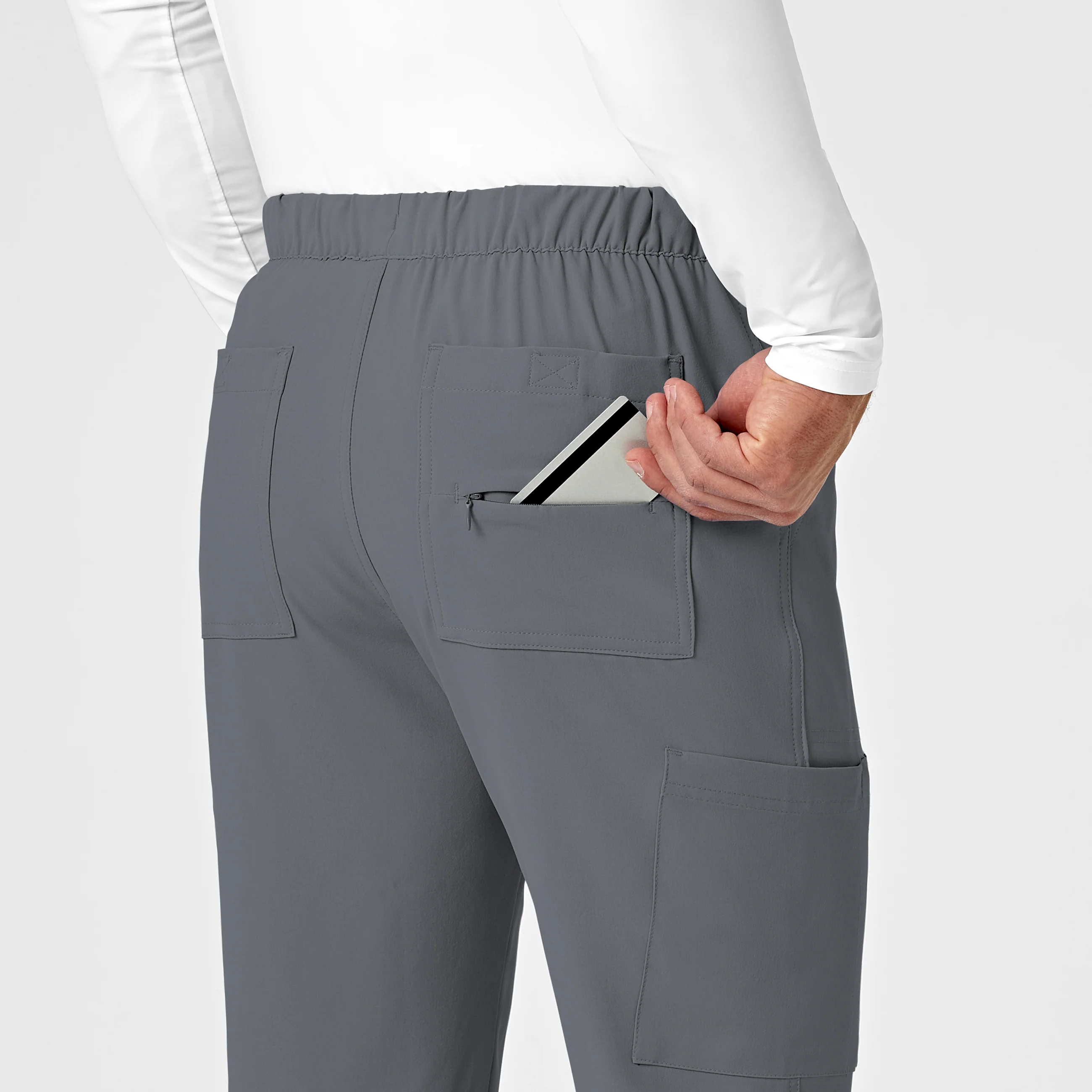 RENEW Men's Jogger Scrub Pant - Pewter - Image 8