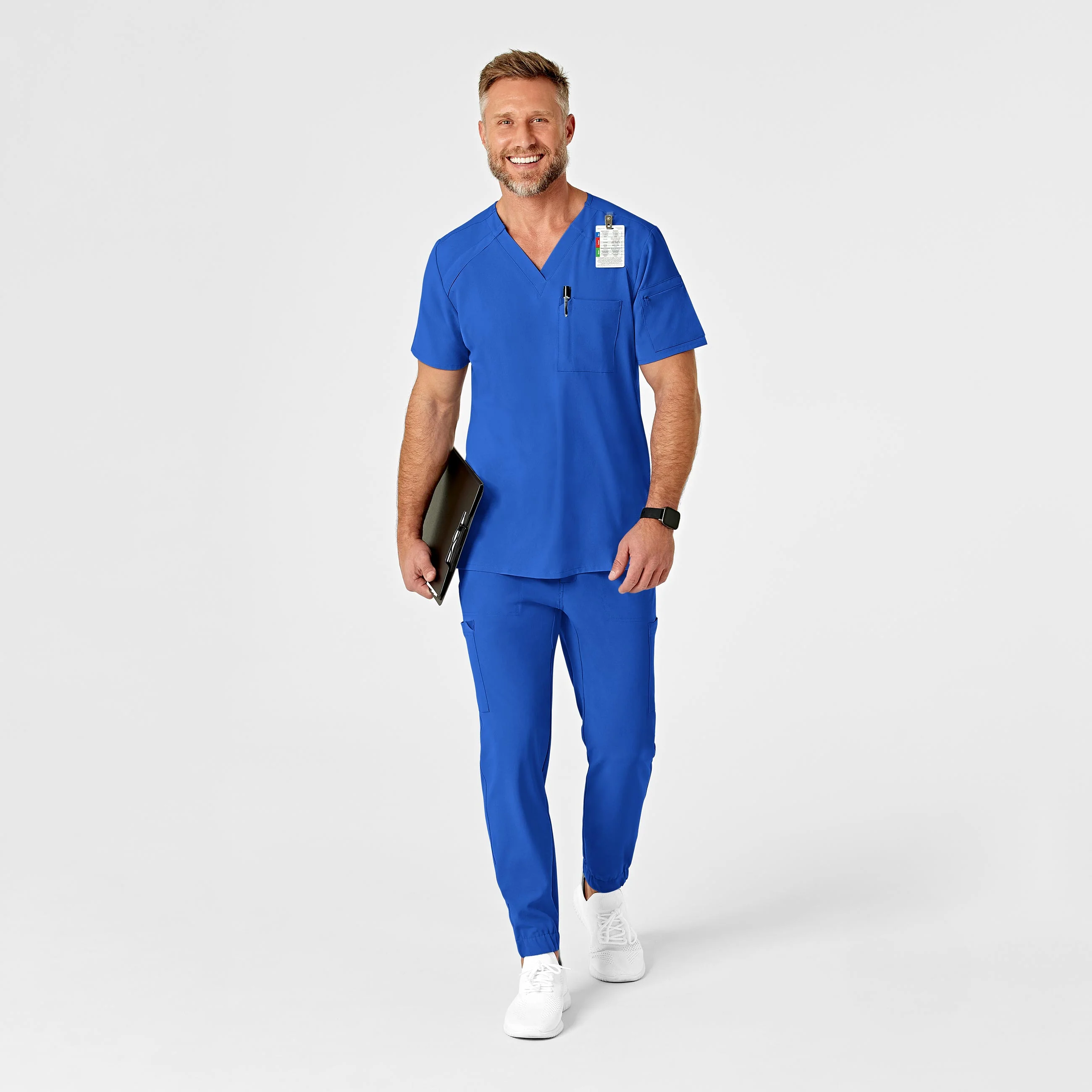 RENEW Men's Jogger Scrub Pant - Royal - Image 3