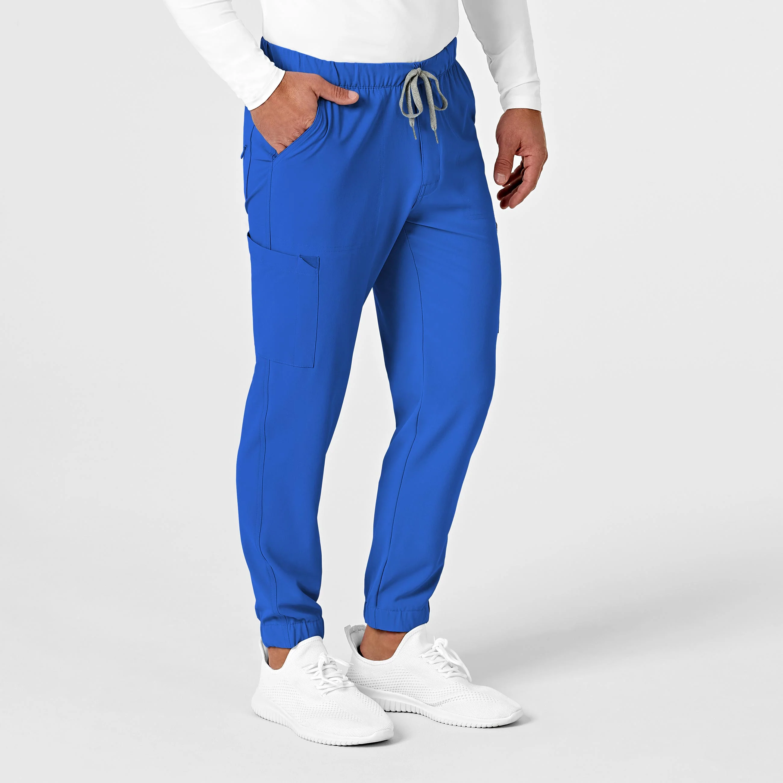 RENEW Men's Jogger Scrub Pant - Royal - Image 4