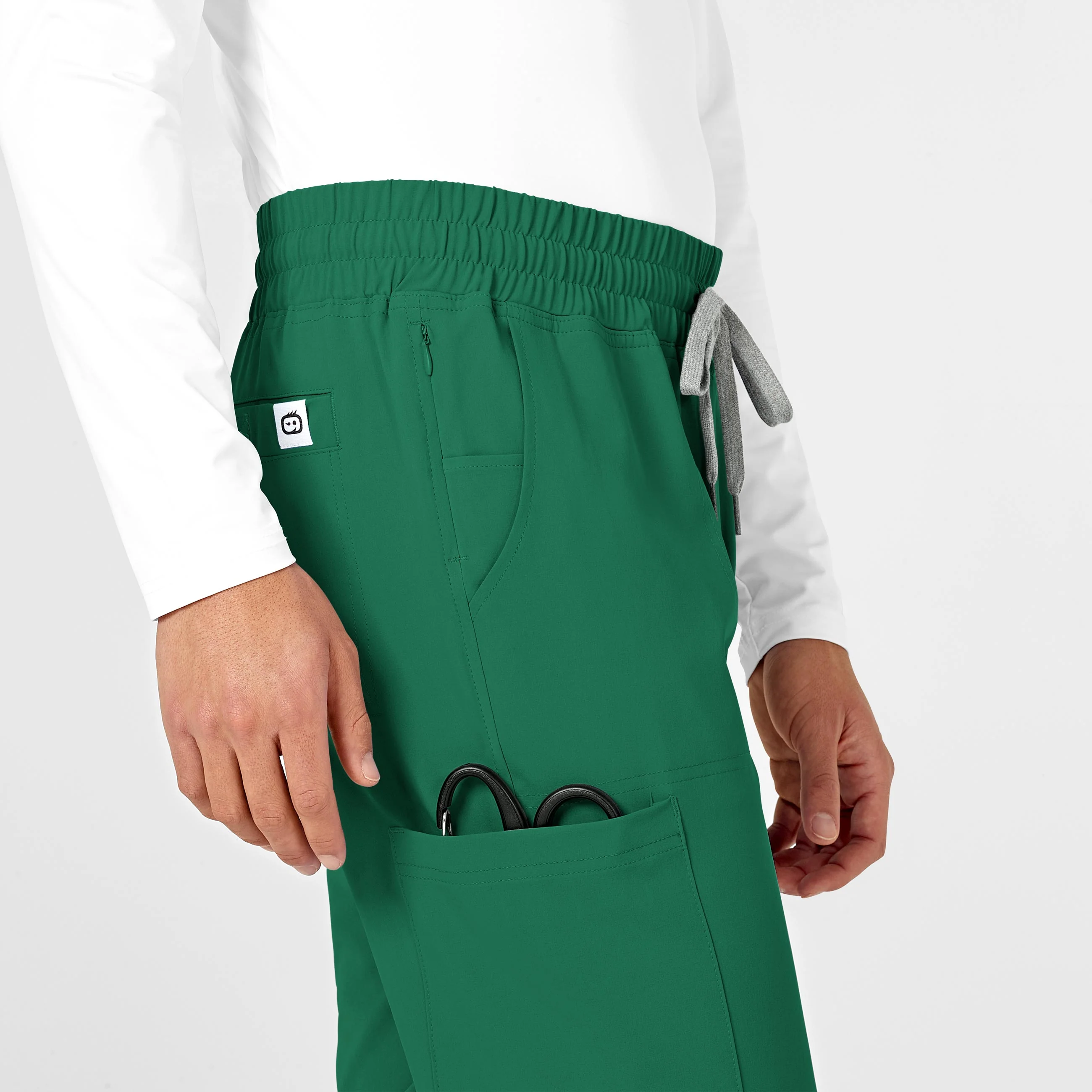 RENEW Mens Straight Slim Scrub Pant - Hunter - Image 8