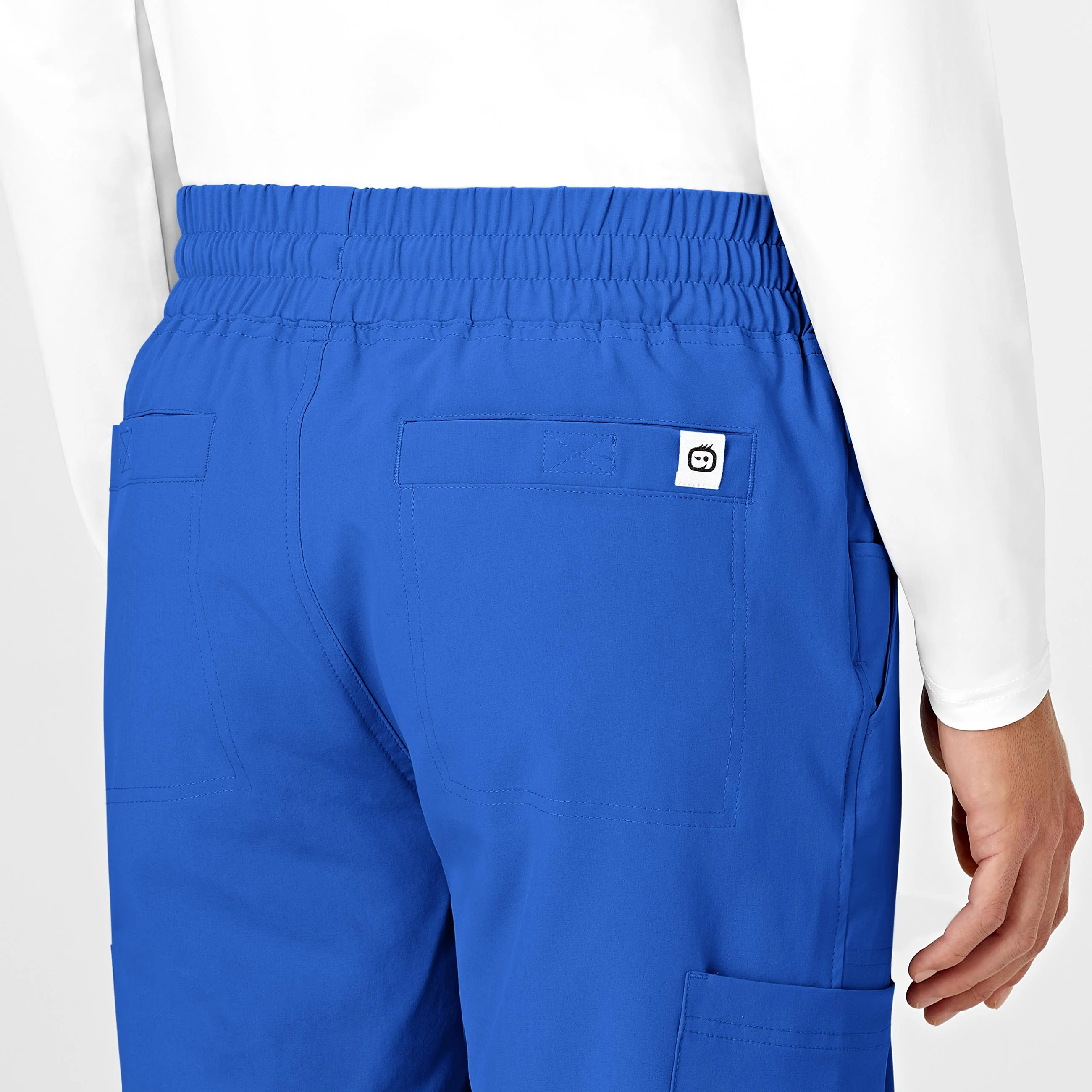 RENEW Mens Straight Slim Scrub Pant - Royal - Image 10