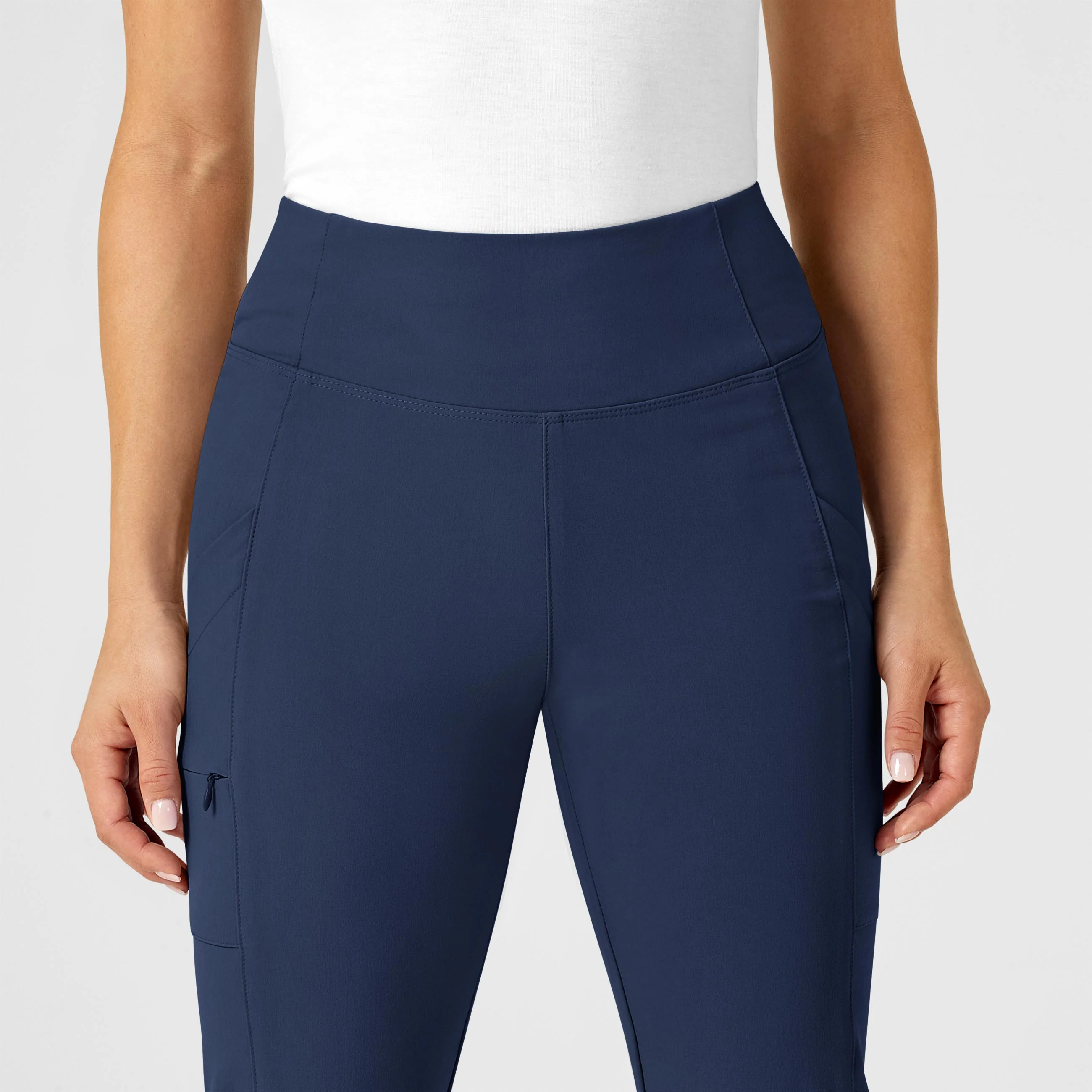 RENEW Women's High Waist Power Pant - Navy - Image 5