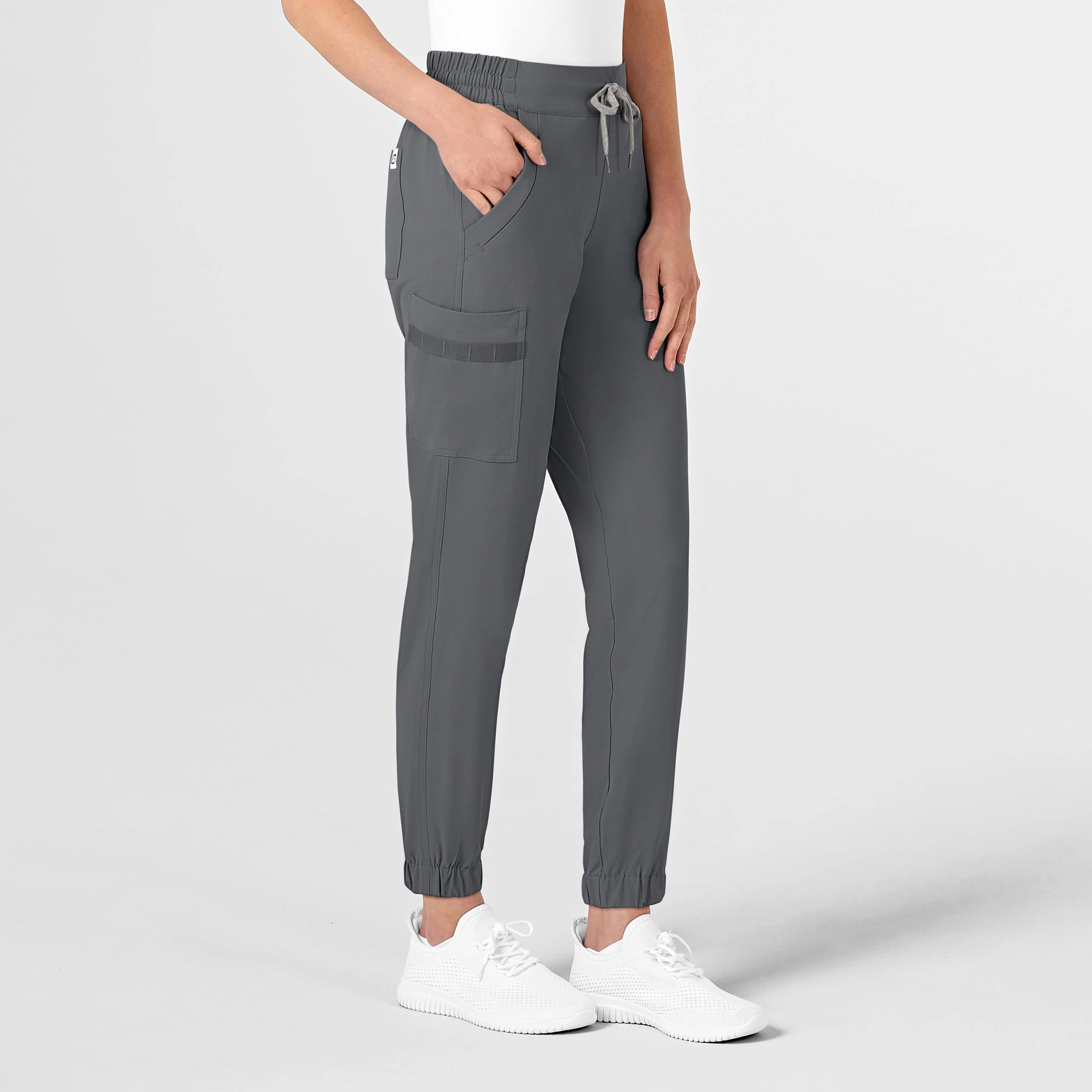 RENEW Women's Jogger Scrub Pant - Pewter - Image 3
