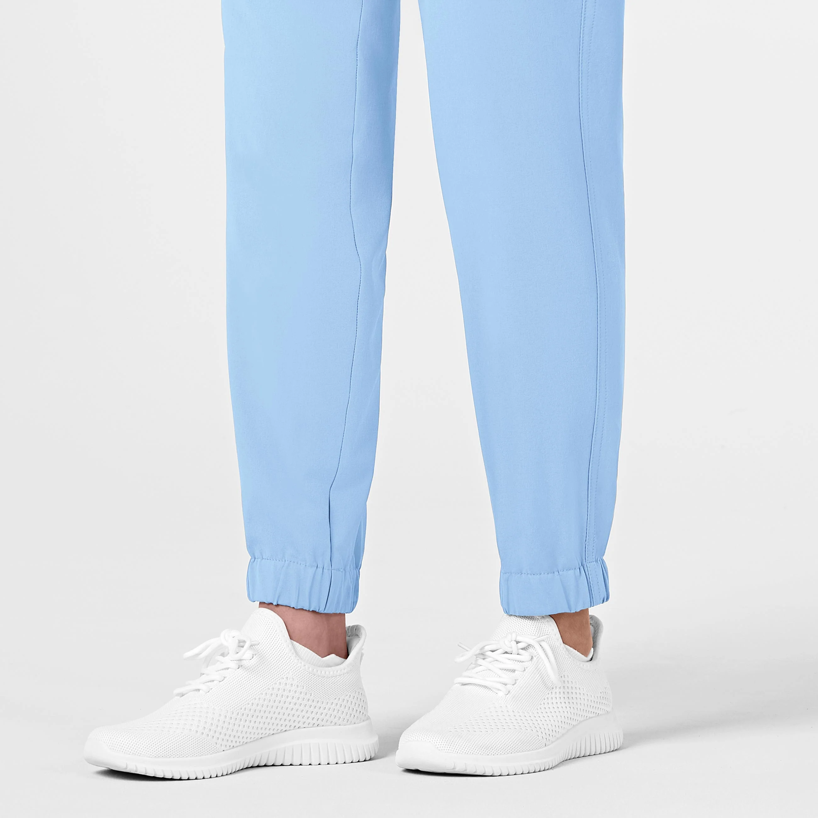 RENEW Women's Jogger Scrub Pant - Powder Blue - Image 7