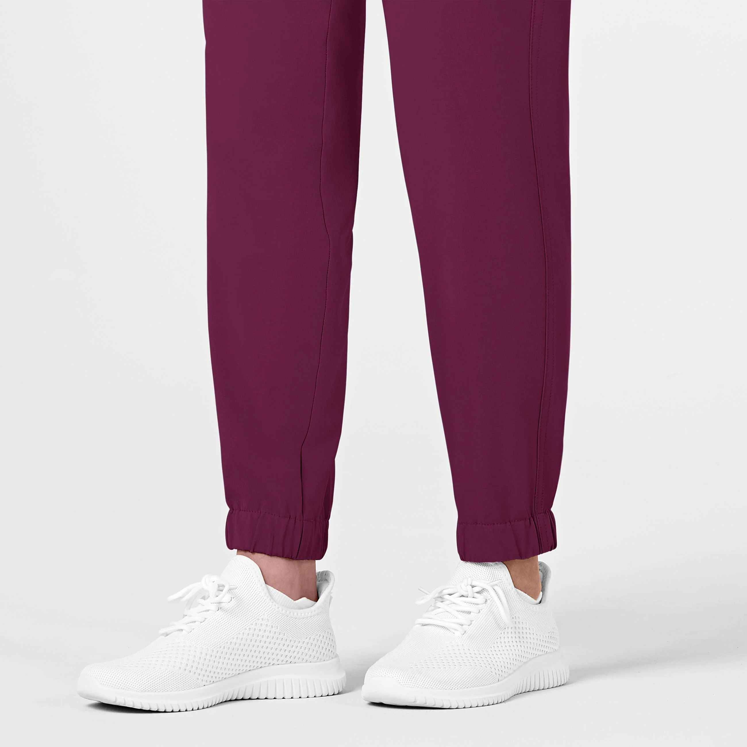 RENEW Women's Jogger Scrub Pant - Wine - Image 7