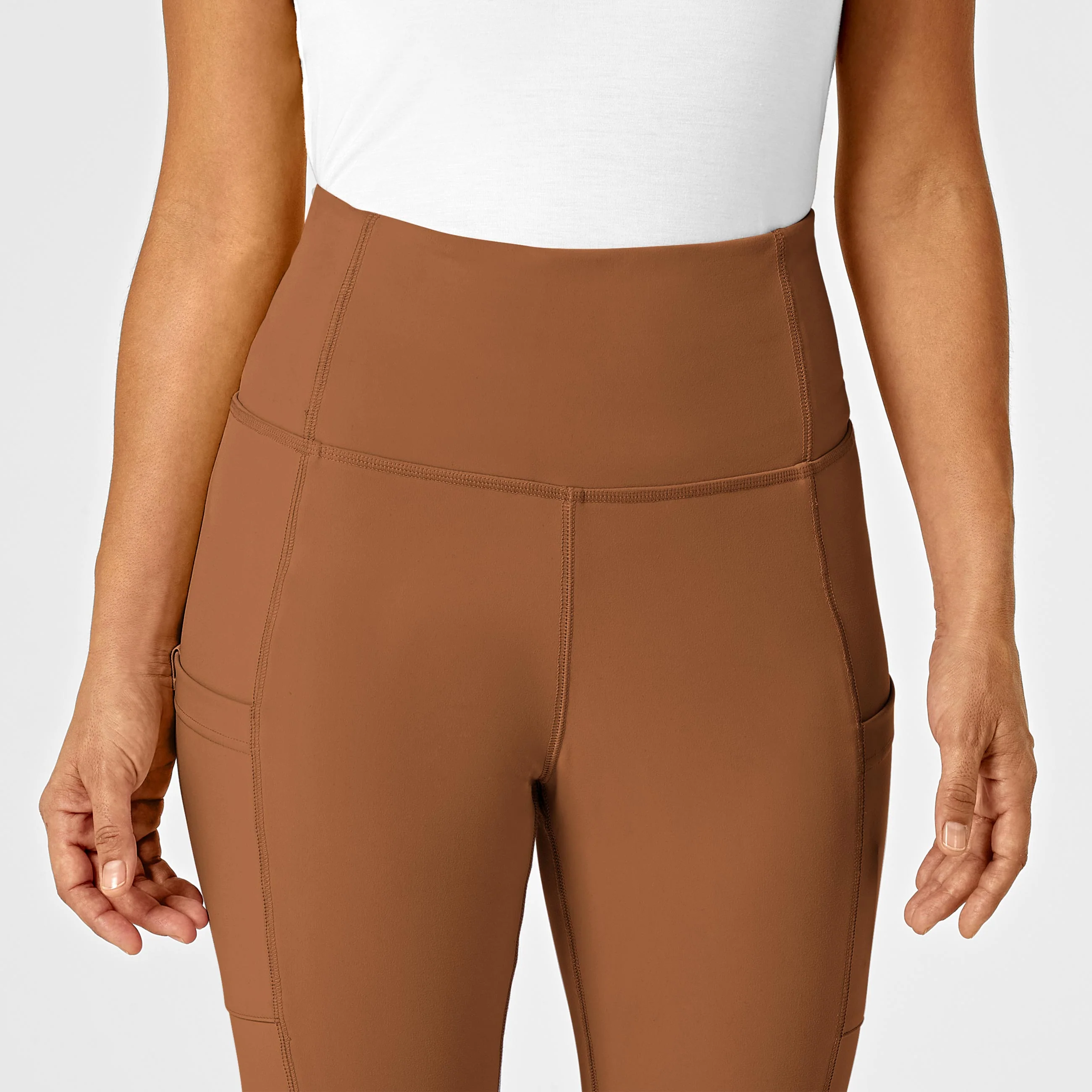 RENEW Women's Straight Leg Yoga Pant - Chai - Image 5