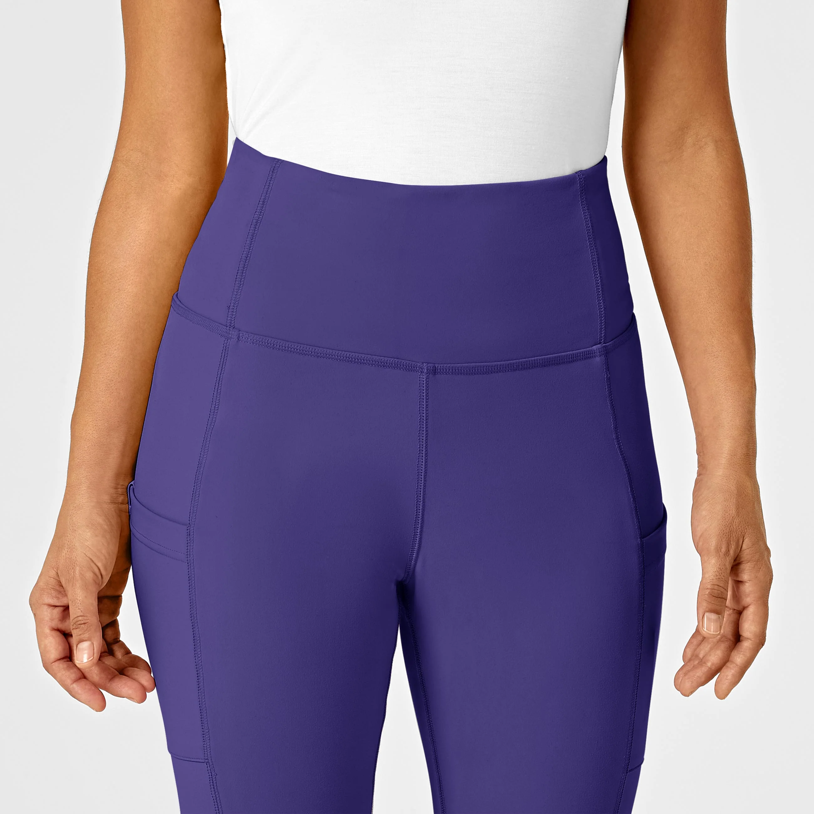 RENEW Women's Straight Leg Yoga Pant - Grape - Image 5