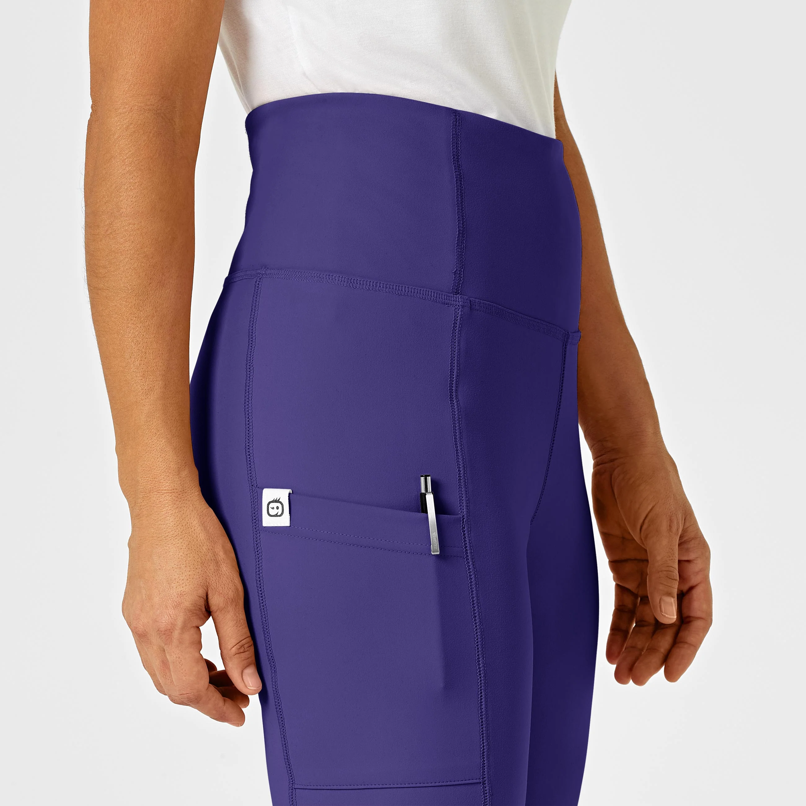 RENEW Women's Straight Leg Yoga Pant - Grape - Image 7