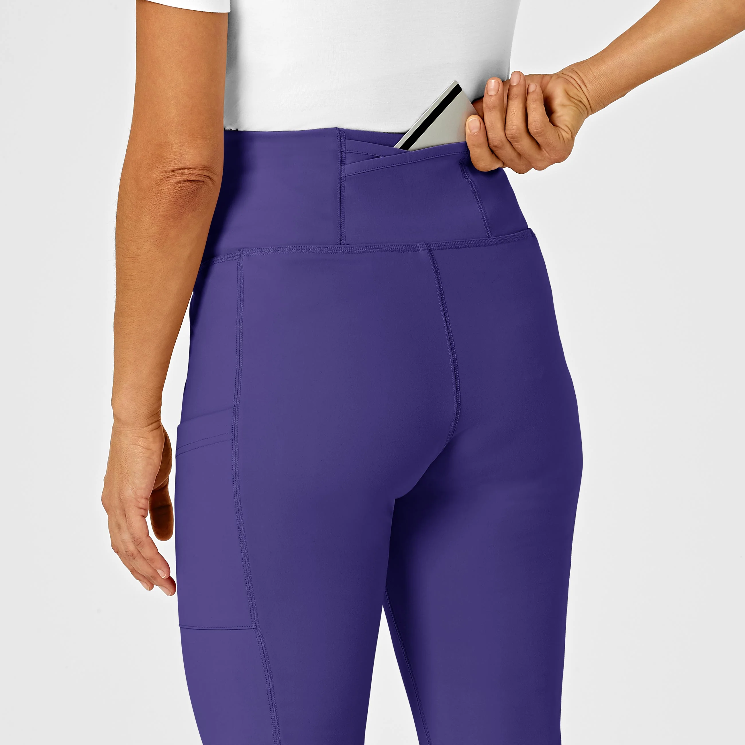RENEW Women's Straight Leg Yoga Pant - Grape - Image 9