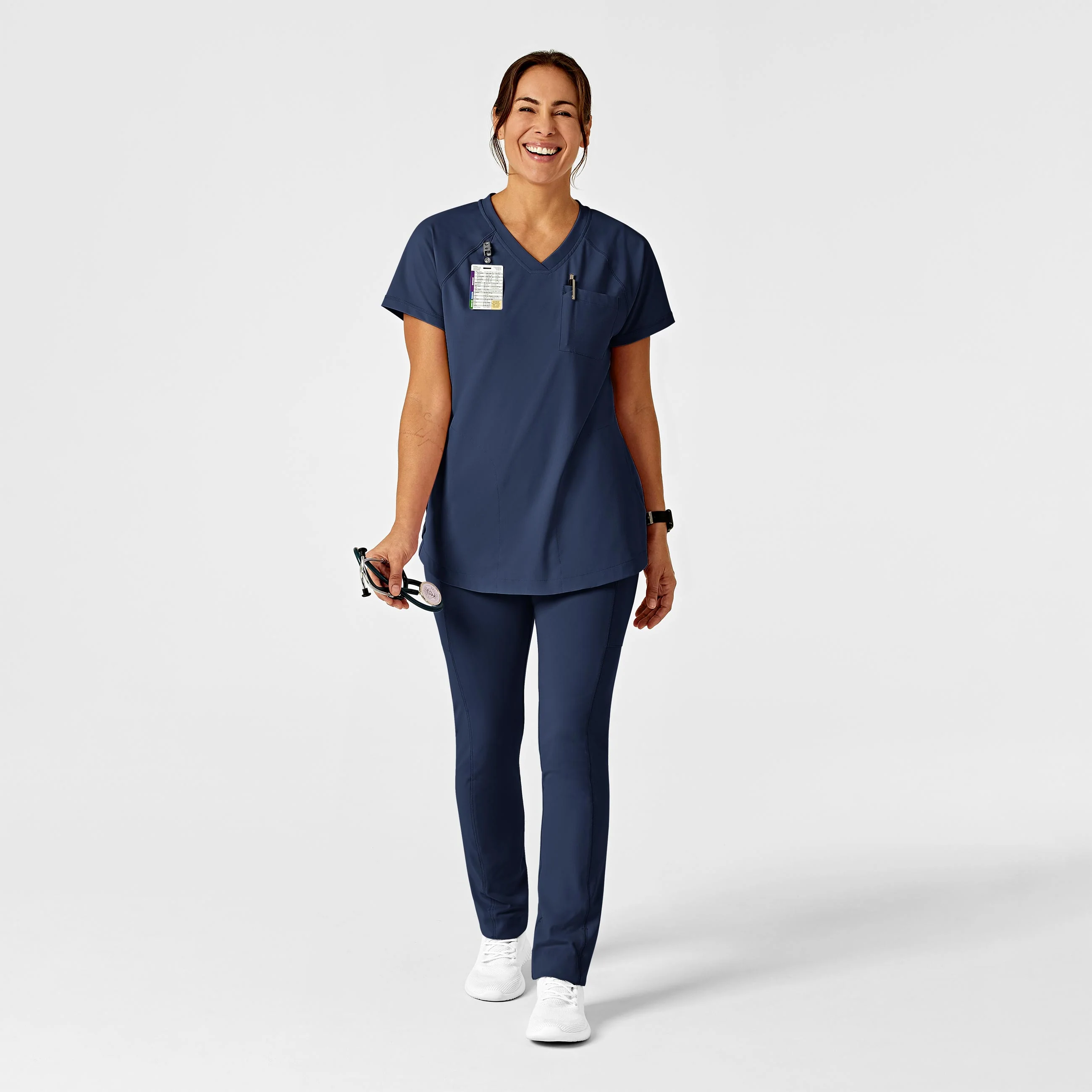 RENEW Women's Straight Leg Yoga Pant - Navy - Image 3