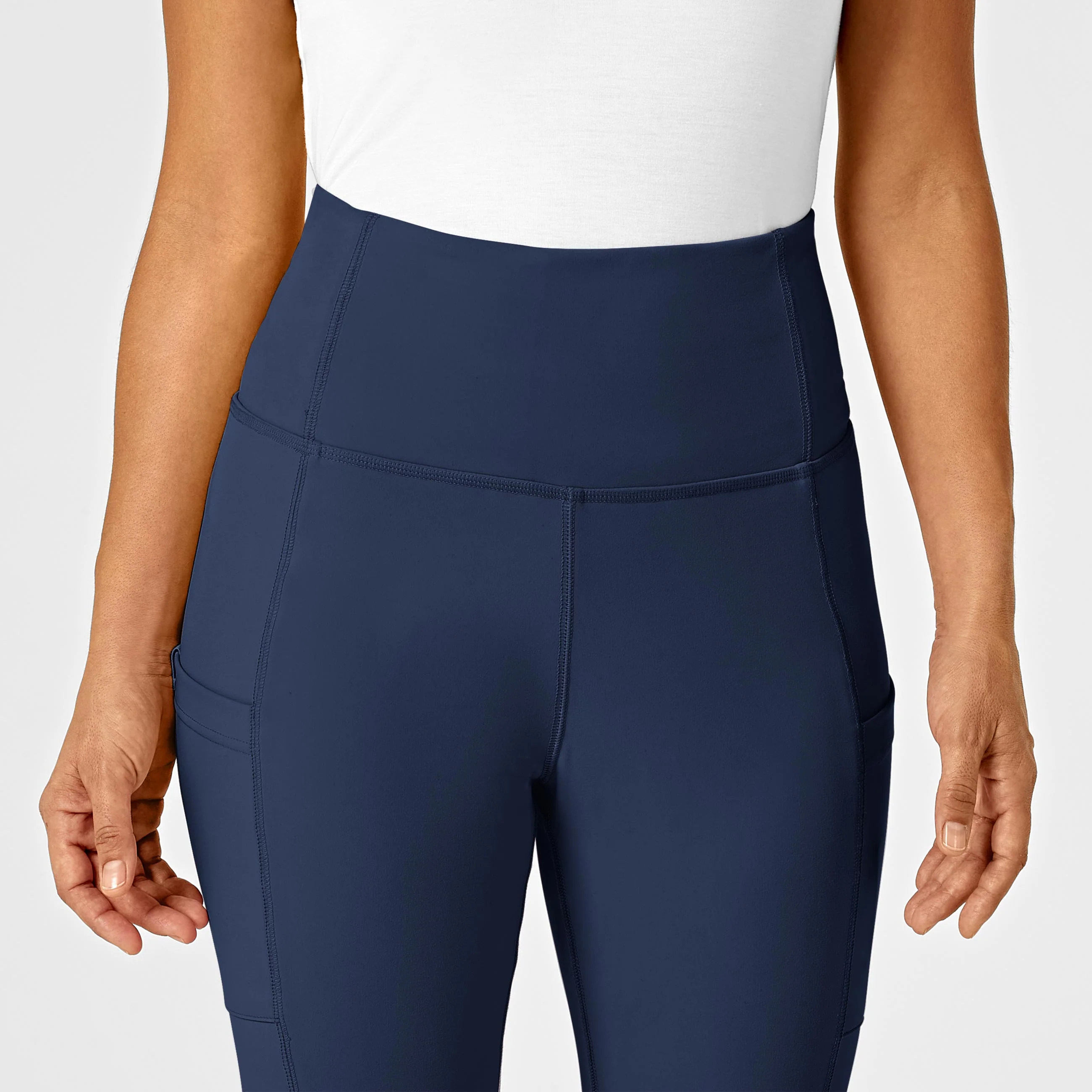 RENEW Women's Straight Leg Yoga Pant - Navy - Image 5