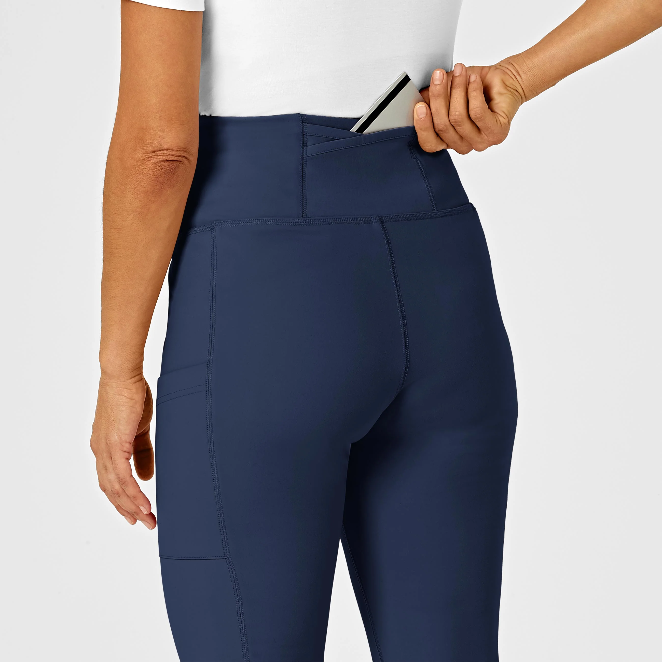 RENEW Women's Straight Leg Yoga Pant - Navy - Image 9