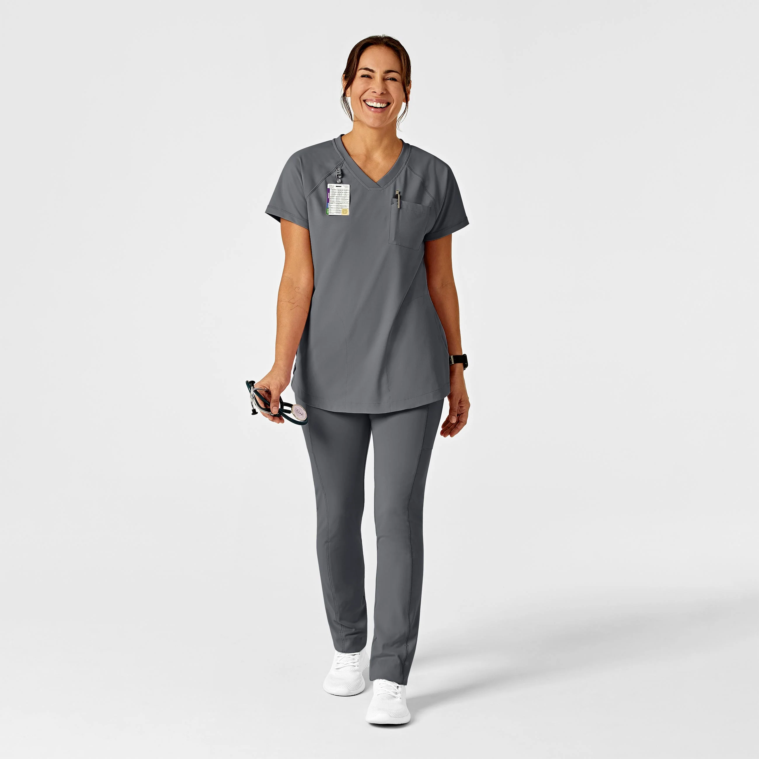 RENEW Women's Straight Leg Yoga Pant - Pewter - Image 3