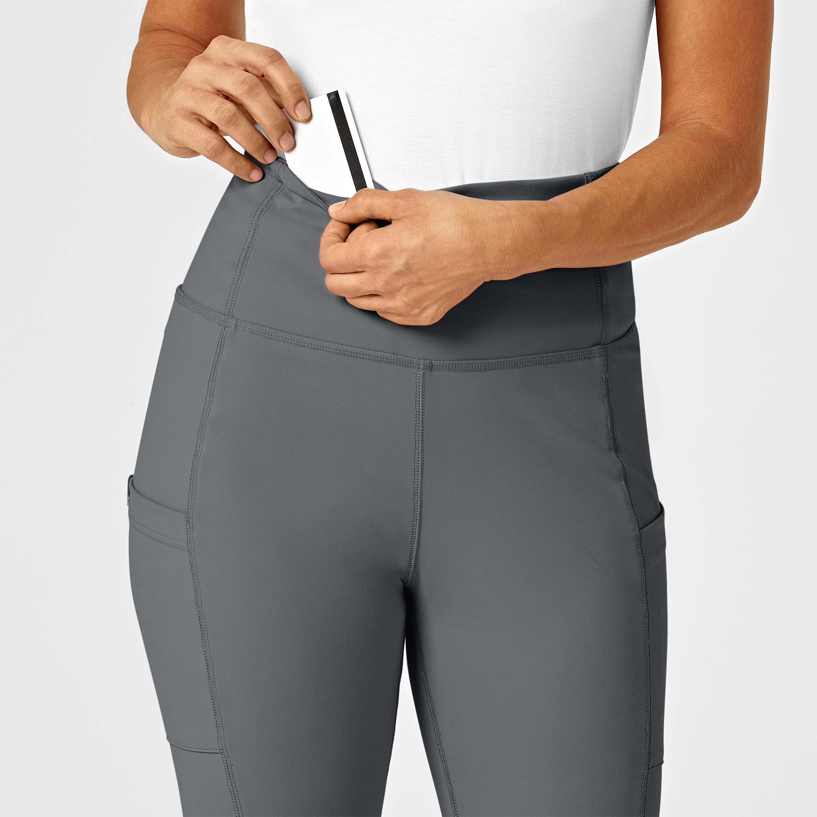 RENEW Women's Straight Leg Yoga Pant - Pewter - Image 6