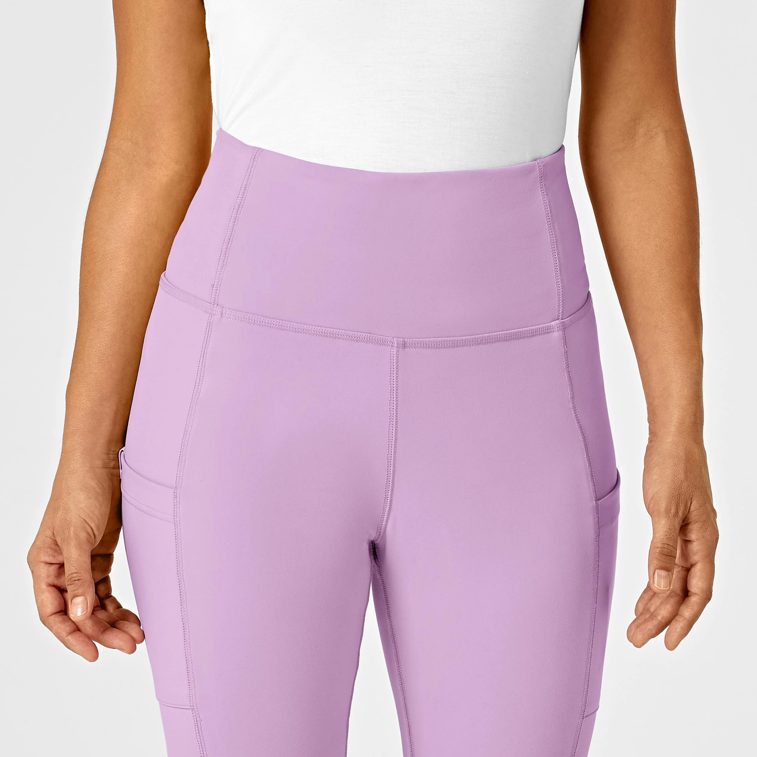 RENEW Women's Straight Leg Yoga Pant - Violet Tulle - Image 5