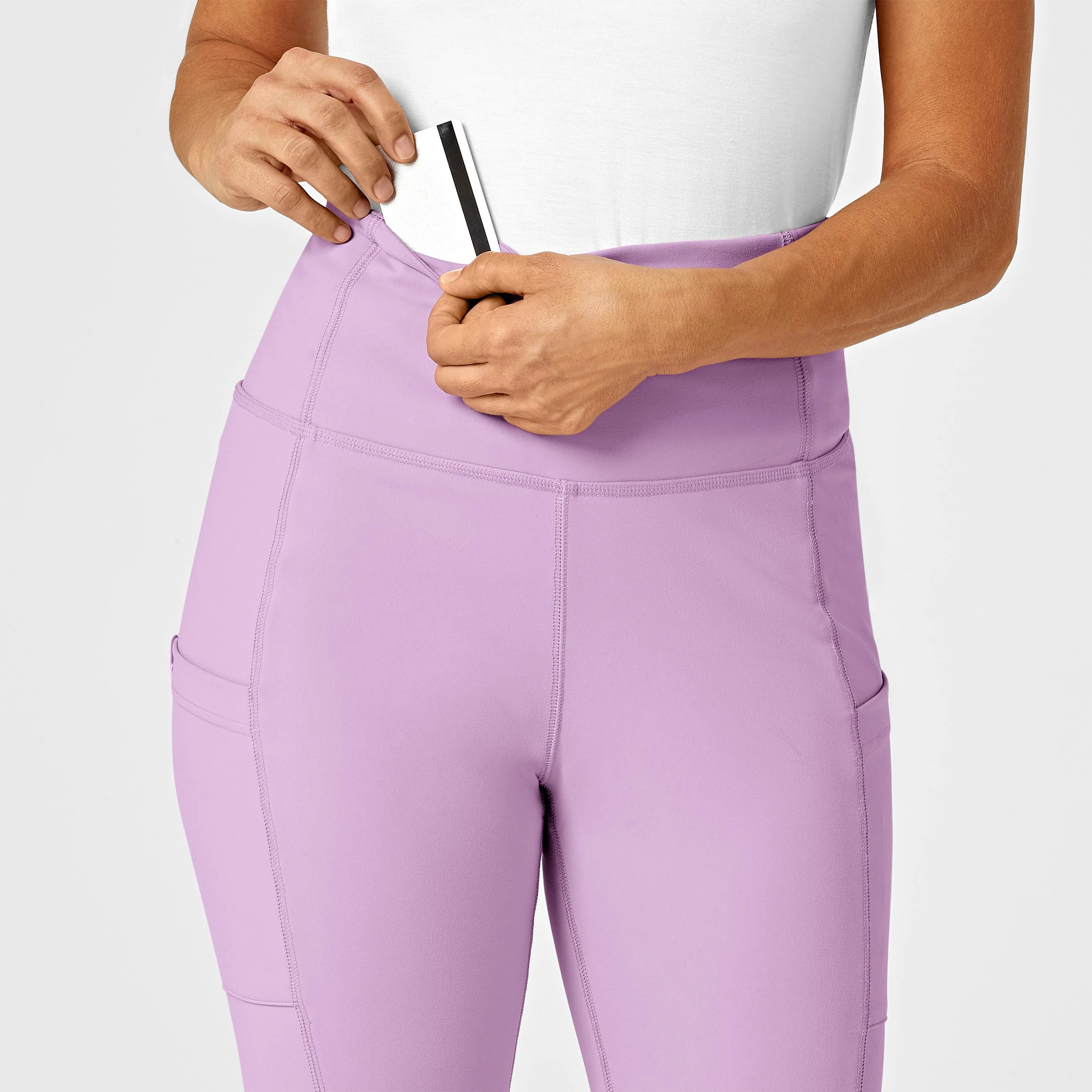 RENEW Women's Straight Leg Yoga Pant - Violet Tulle - Image 6
