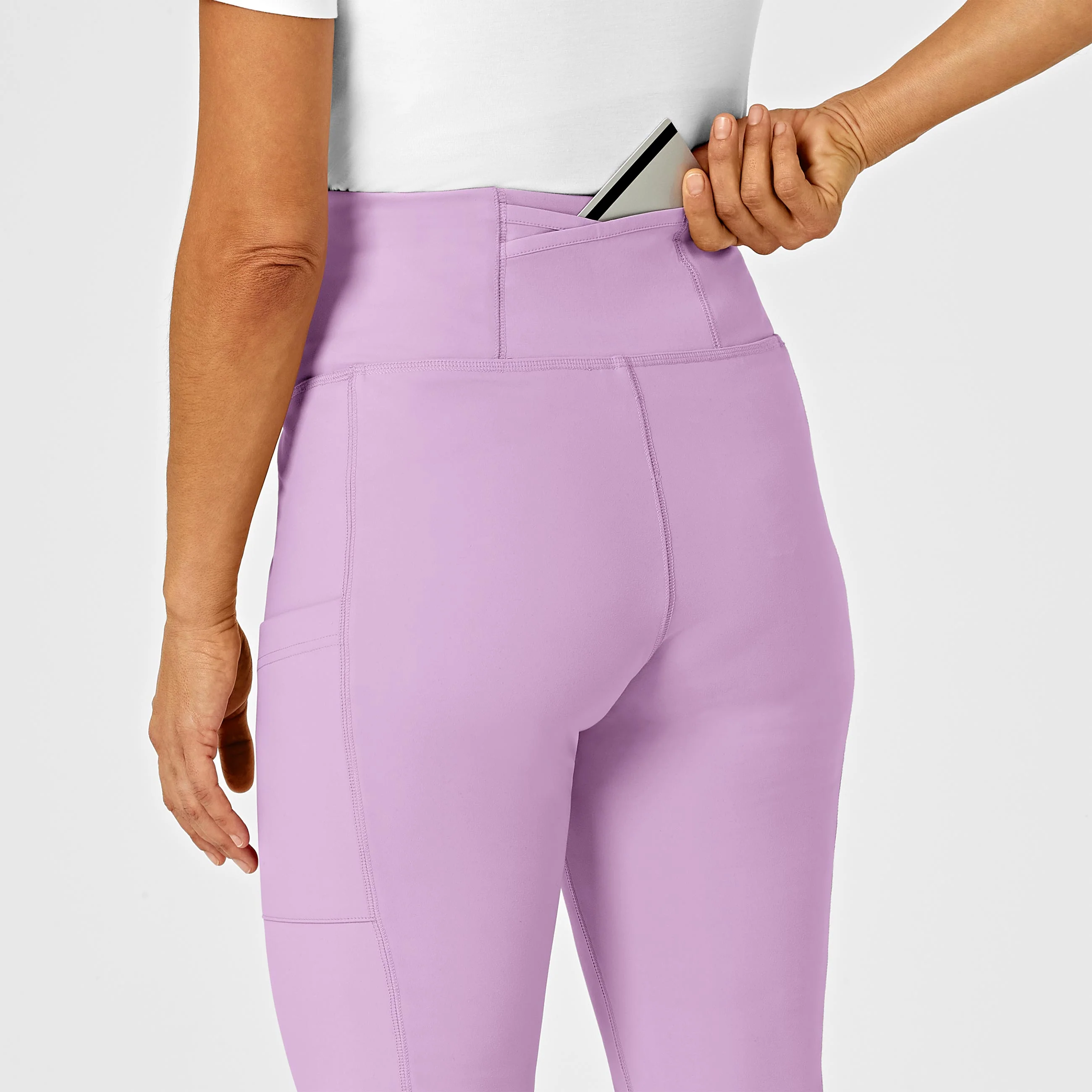 RENEW Women's Straight Leg Yoga Pant - Violet Tulle - Image 9
